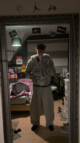 Customer photo review of Camo Padded Jacket