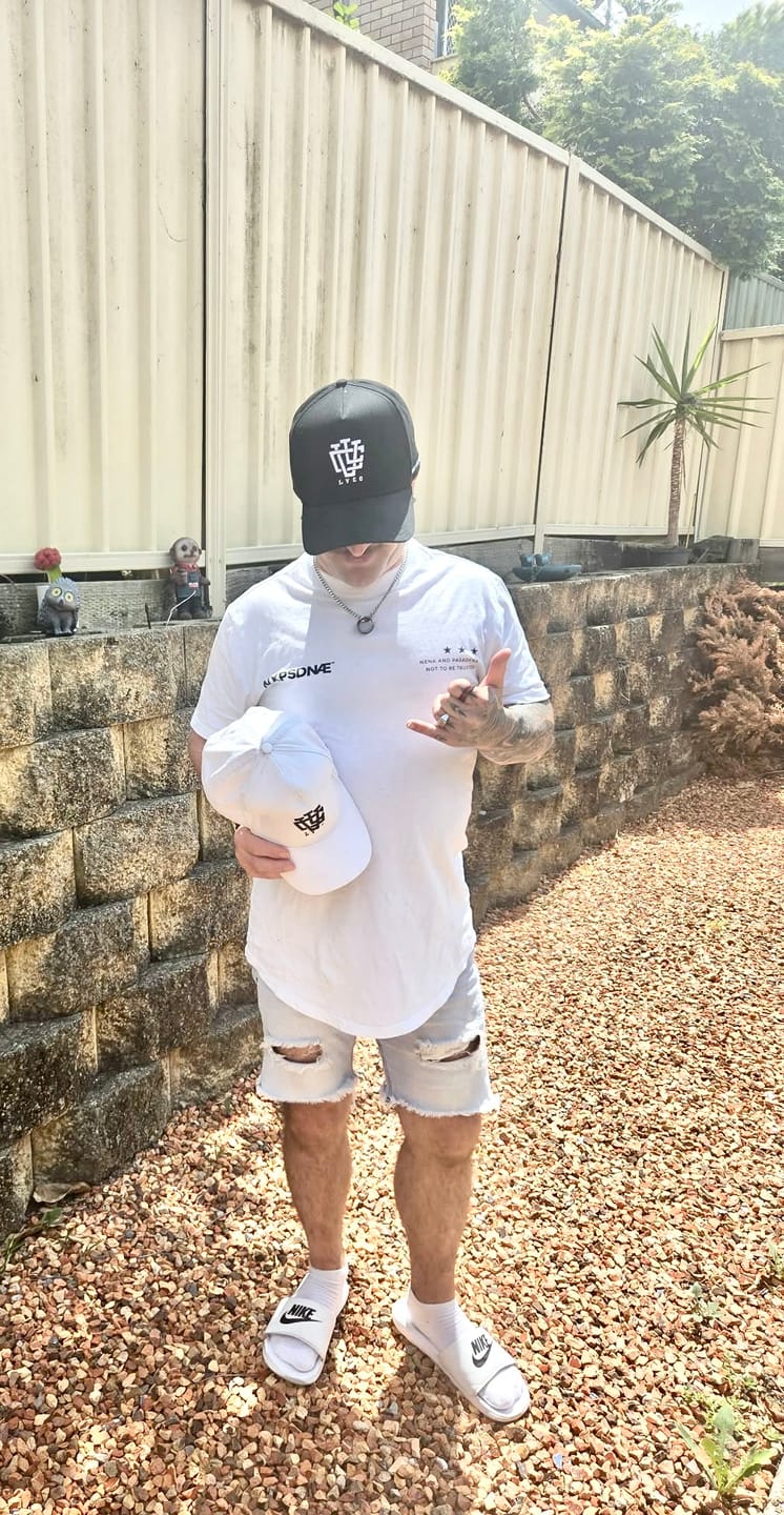 Customer photo review of LVCO "Jet Black" A-Frame Snapback