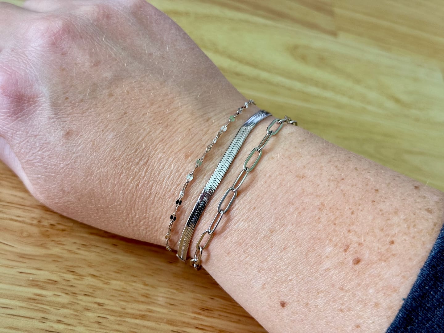 Customer photo review of Essentials Bracelet