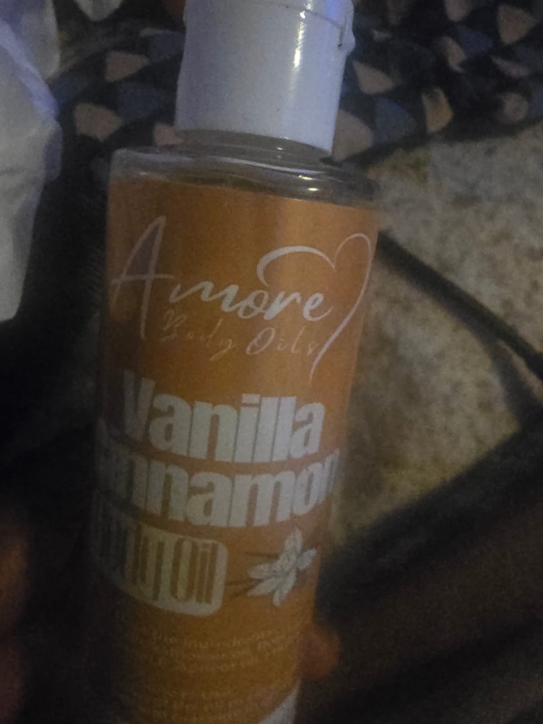 Customer photo review of Vanilla Cinnamon - Body Oil