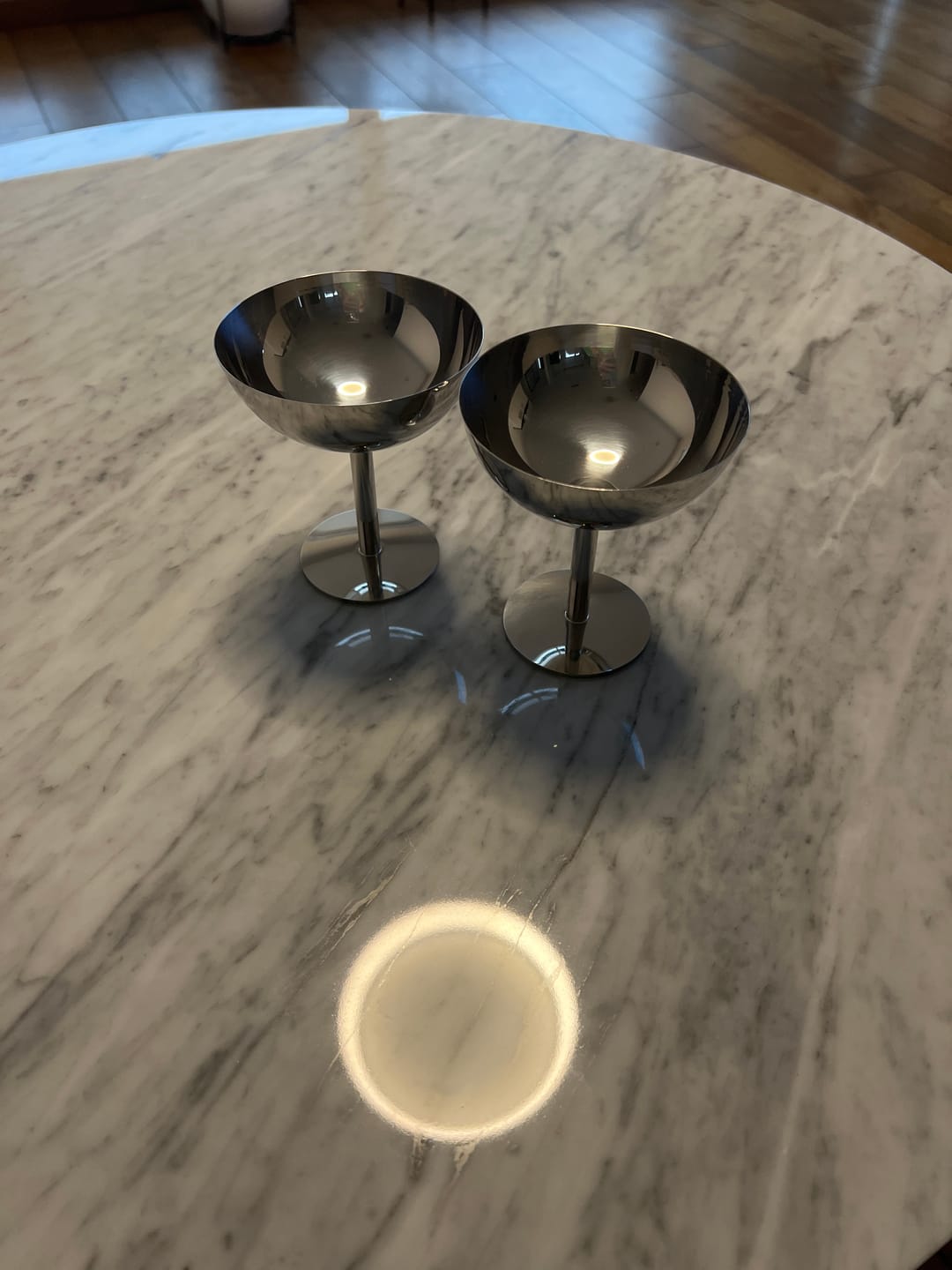 Customer photo review of Minimalism Stainless Steel Ice Cream Cup