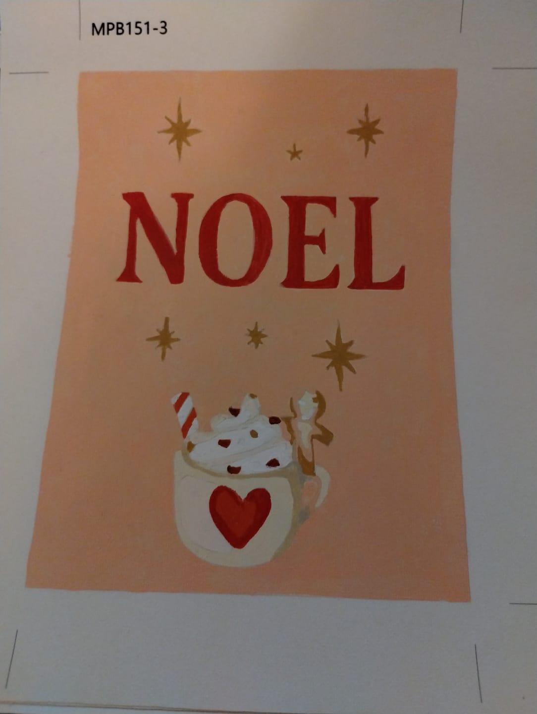 Customer photo review of 6 Mini Paintings - Merry Christmas Set