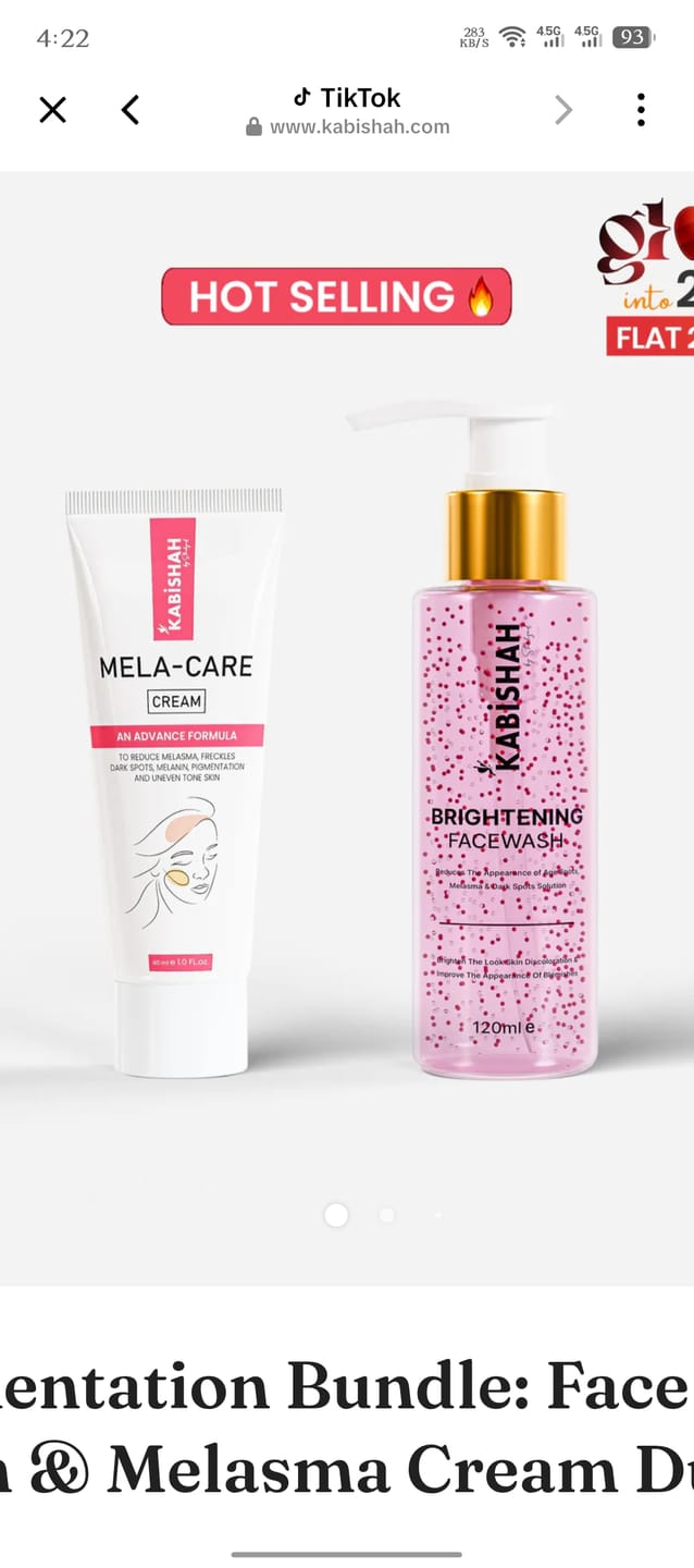 Customer photo review of Glow Bundle: Brightening Duo