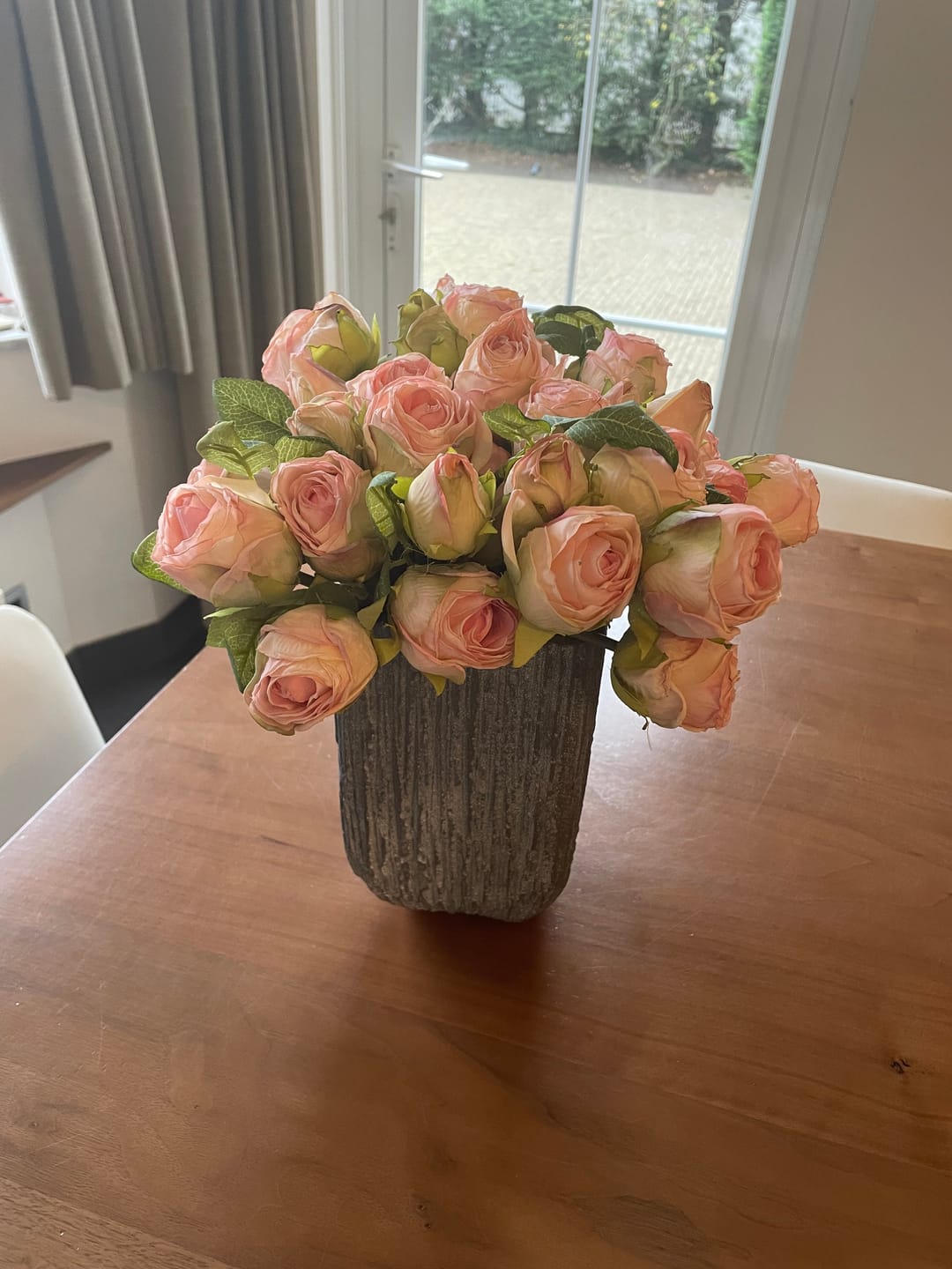 Customer photo review of Mini Rozen Boeket - Roze (20 rozen)