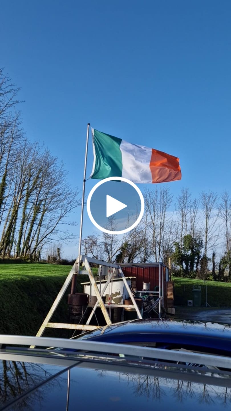 Customer video review of Ireland National Flag