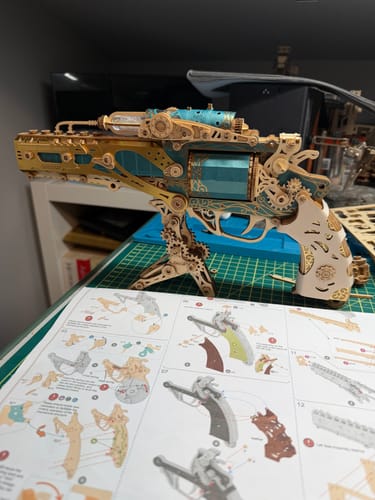 Customer photo review of Revolver 3D Wooden Puzzle Kits