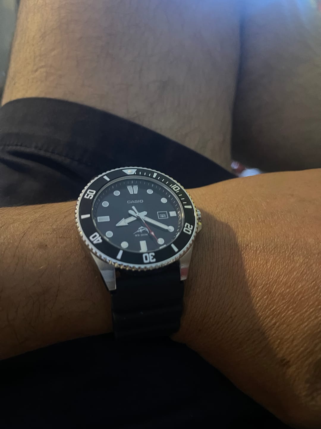Customer photo review of Reloj Casio Submariner Marlin Duro MDV106-1AV Negro Buceo