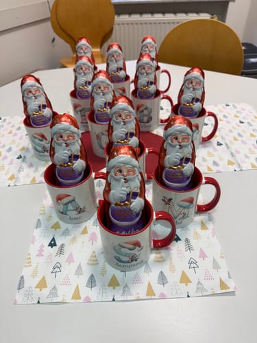 Customer photo review of Tasse Personalisiert - Weihnachtstasse 2