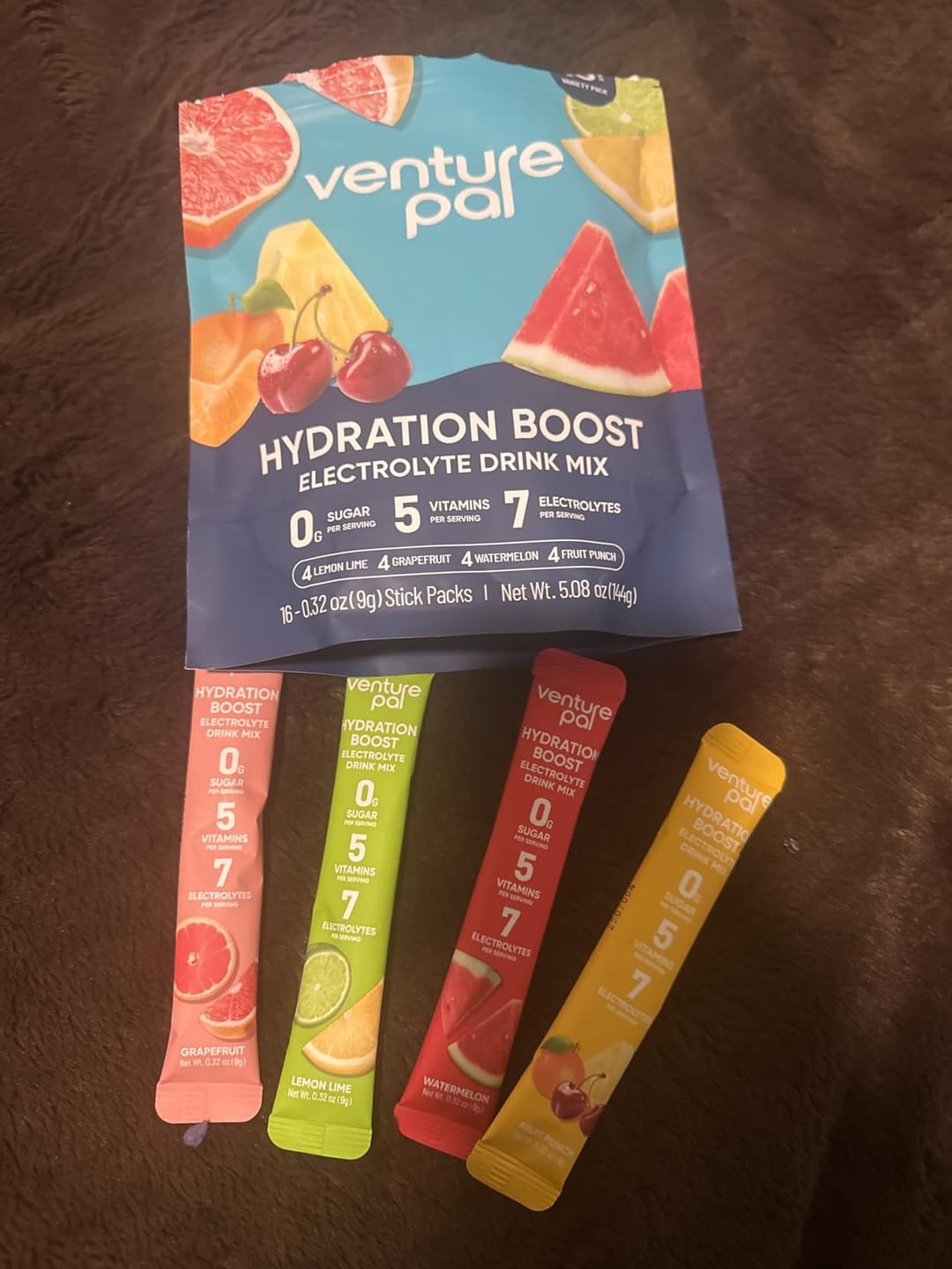Customer photo review of Sugar Free Electrolyte Powder Packets
