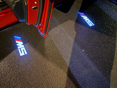 Customer photo review of BMW F SERIES DOOR LIGHTS