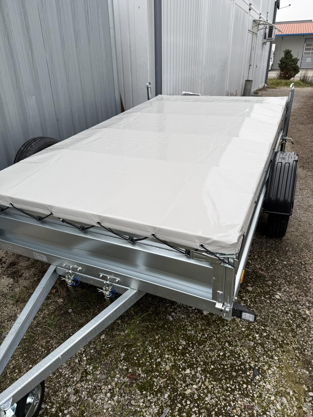 Customer photo review of Anhänger Planenbügel 140 - 210 cm (4er Set)