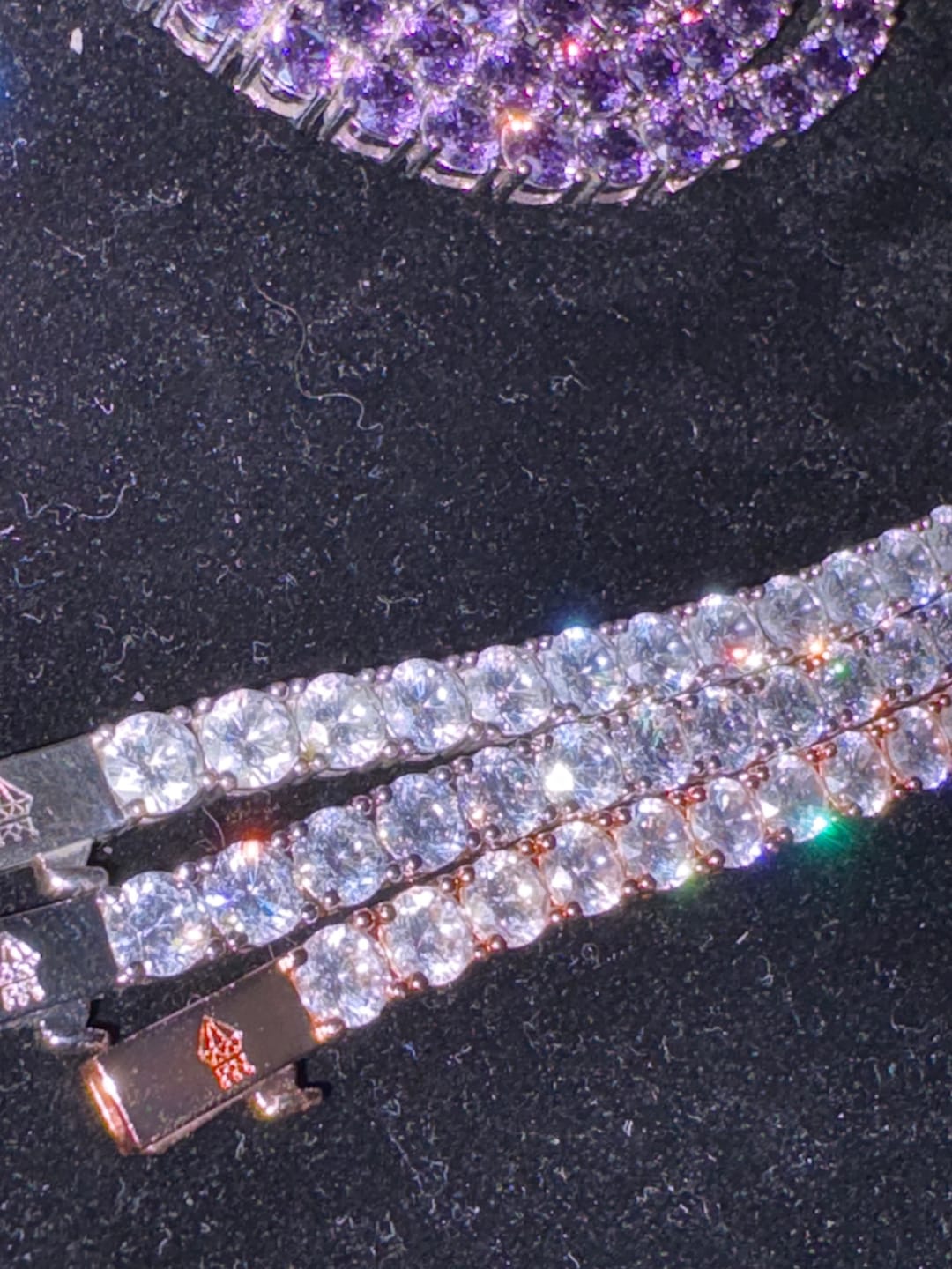 Customer photo review of 5mm Tennis Bracelet - Rose Gold