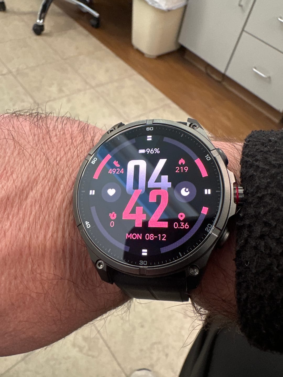 Customer photo review of ZE™ Pro 3 Smartwatch - Master Your Time and Health