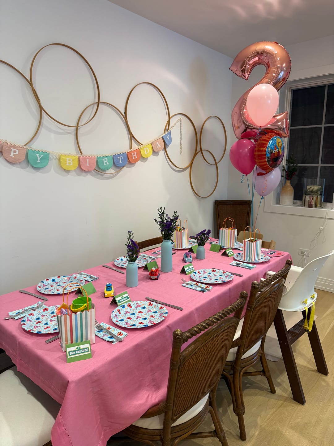 Customer photo review of Classic Hemstitch Tablecloth