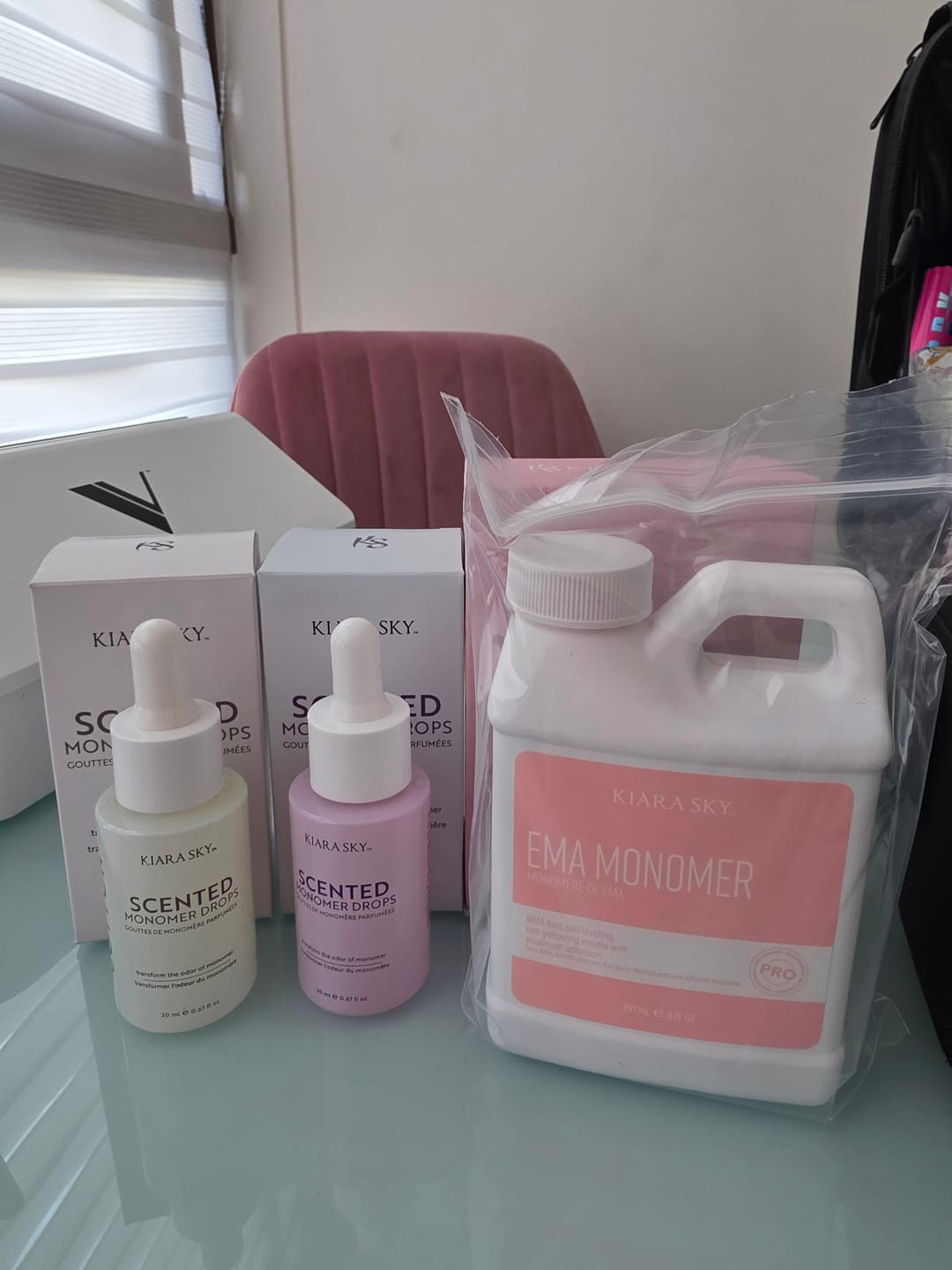 Customer photo review of Gotas de monómero perfumadas - Lavanda