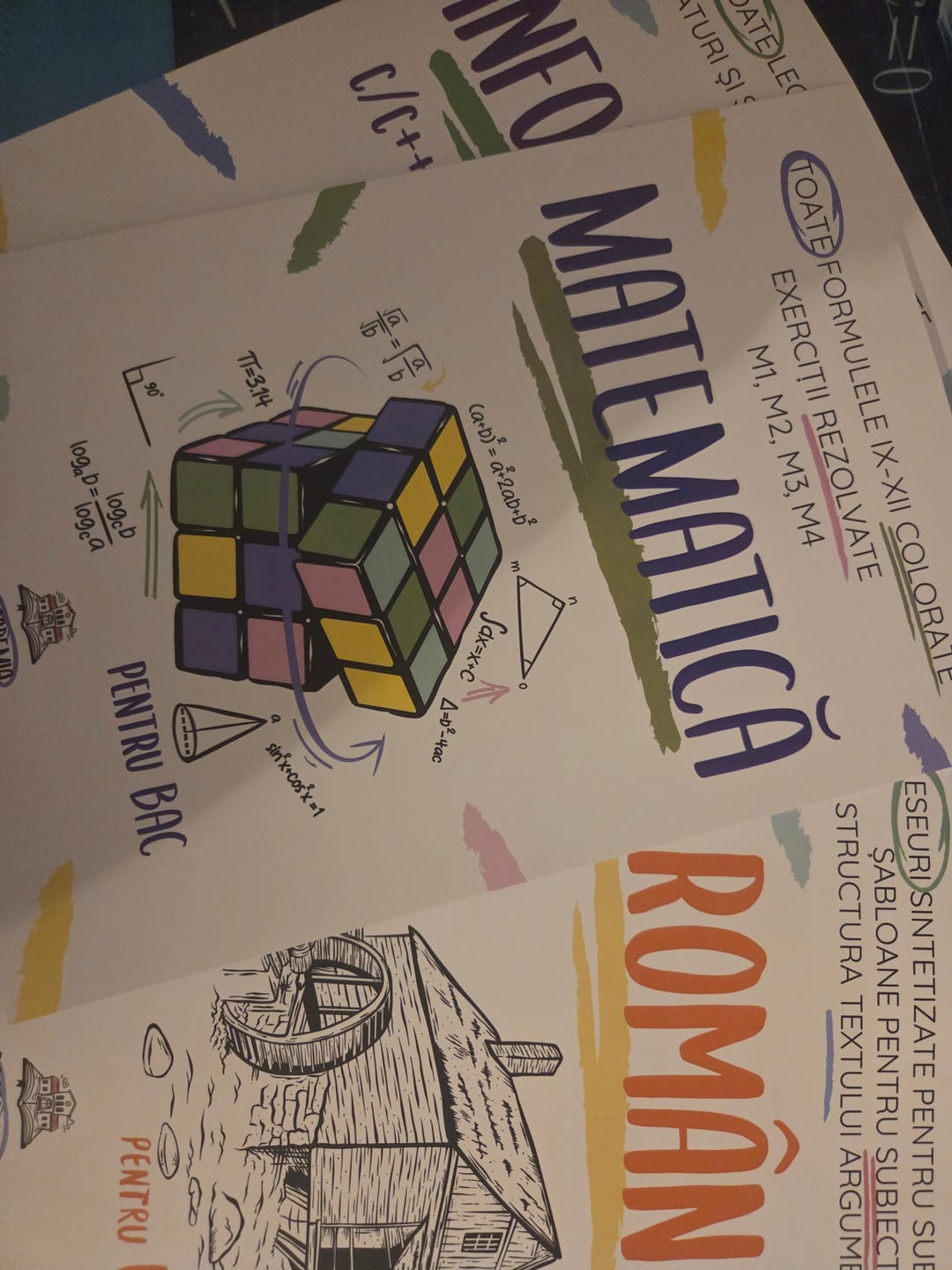 Customer photo review of Pachet Bacalaureat (Română + Matematică + Informatică) Bacademia