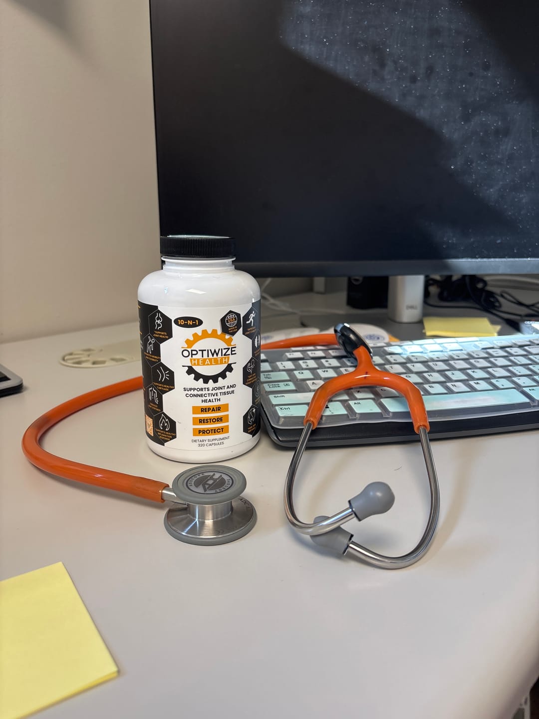 Customer photo review of OptiWize Collagen +Plus Human Supplement for Joint Health