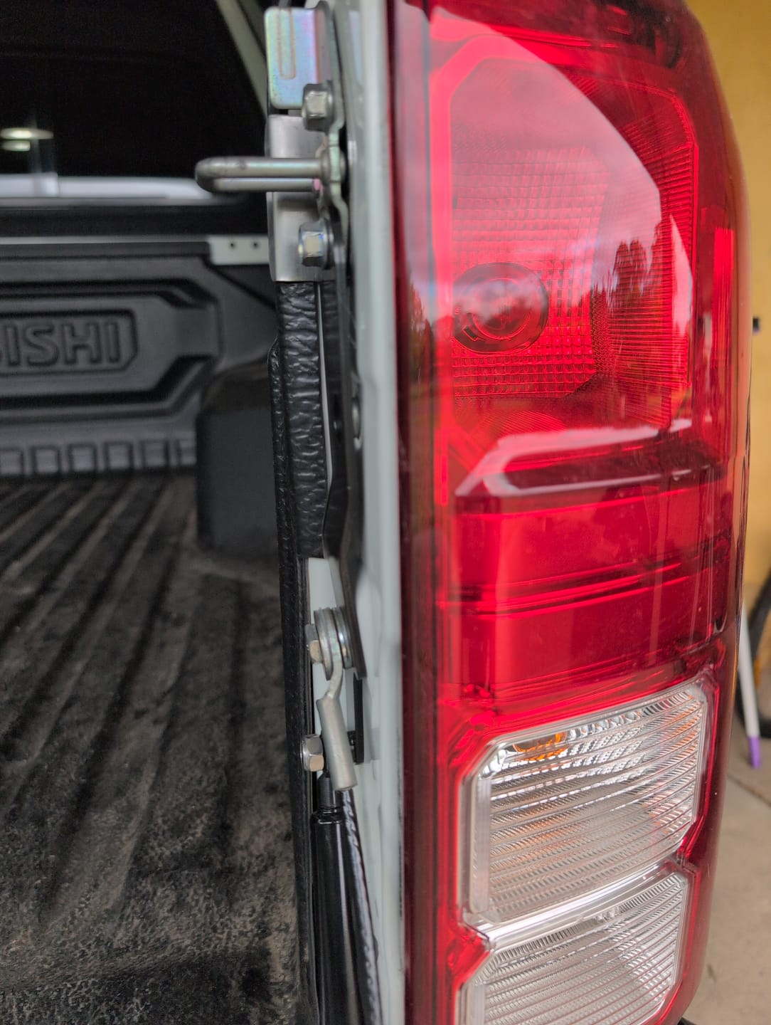 Customer photo review of ProLift Tailgate Assist For Mitsubishi Triton MV 2024+