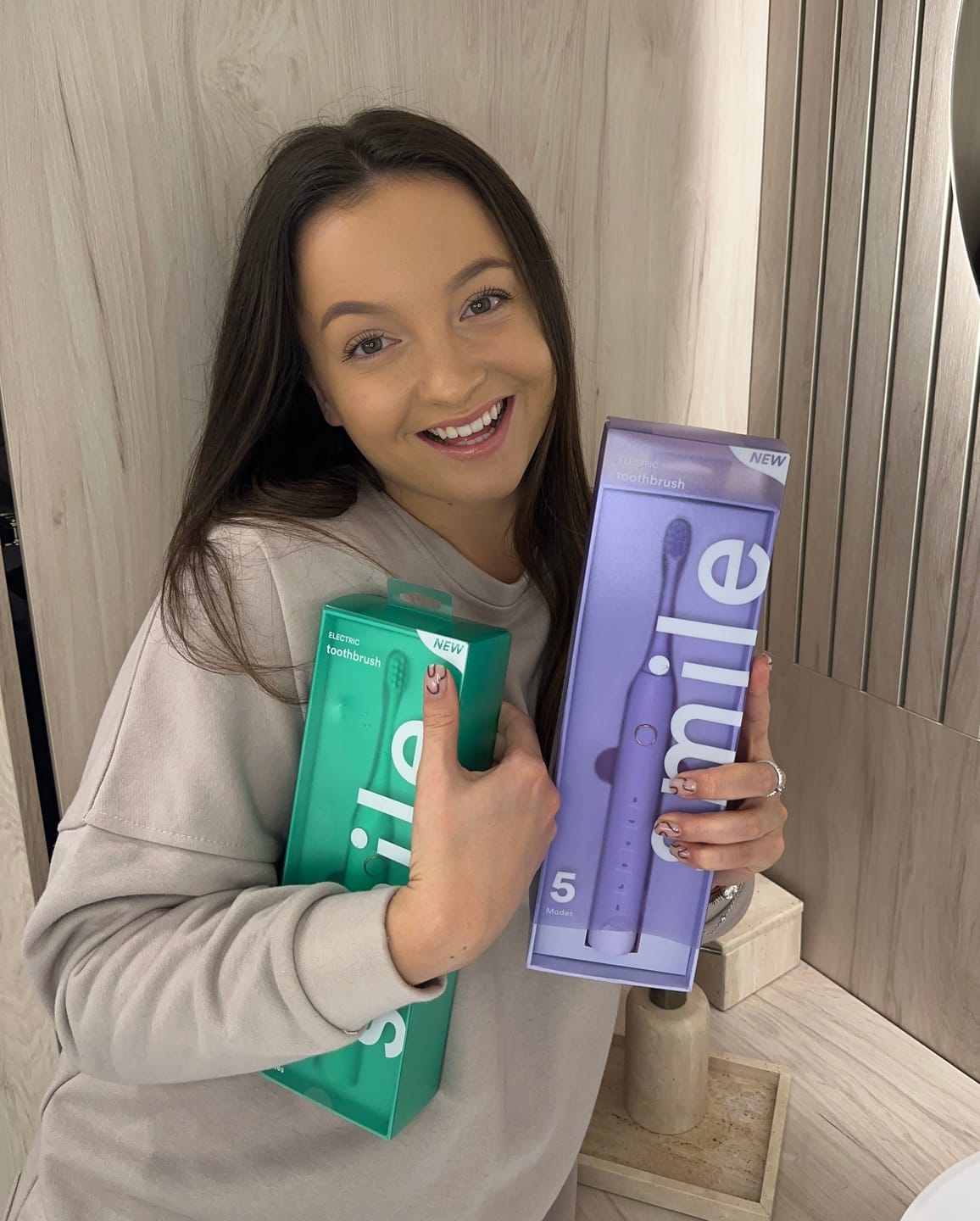 Customer photo review of Smile™ Elektrinis Dantų Šepetėlis