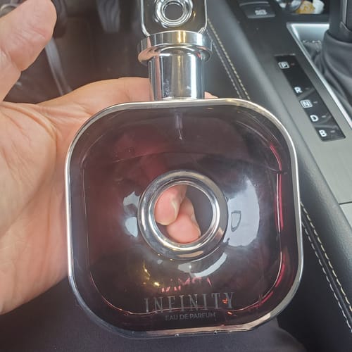 Customer photo review of Armaf Infinity Silver Eau De Parfum for Men 3.4 Oz