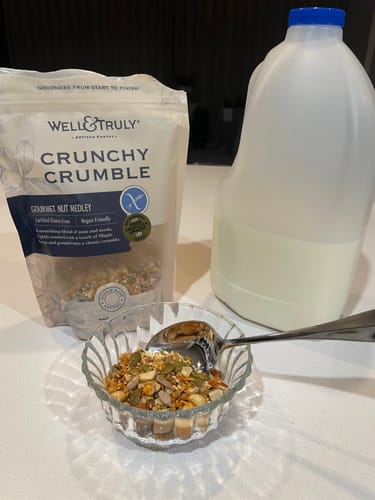 Customer photo review of Well & Truly Crunchy Crumble
