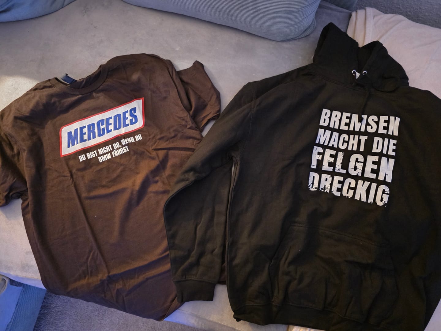Customer photo review of Bremsen macht die Felgen dreckig  Hoodie