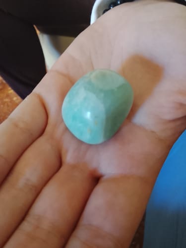 Customer photo review of Amazonita Rodada || Calma - Comunicación