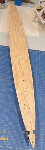 Reseña con foto de un cliente sobre Maqueta Barco Prinz Eugen