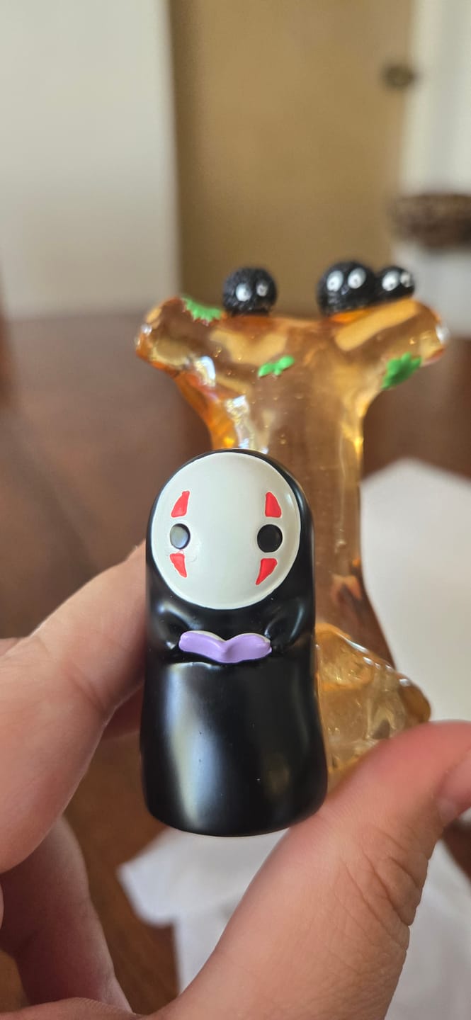 Customer photo review of Totoro Crystal Glow Blind Box Night Light – Studio Ghibli Inspired Collectible (6 Designs + Secret)