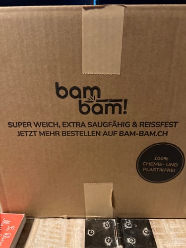Customer photo review of BamBam! Dein Bambus Toilettenpapier
