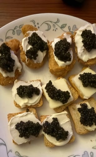 Customer photo review of Osetra Caviar