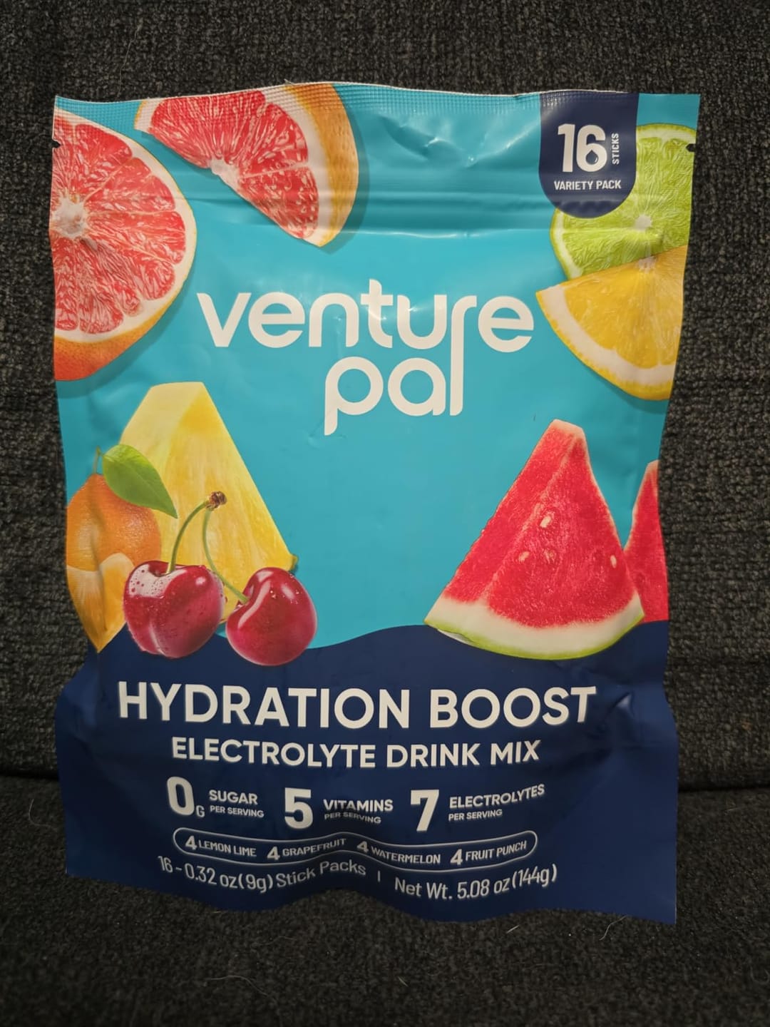 Customer photo review of Sugar Free Electrolyte Powder Packets