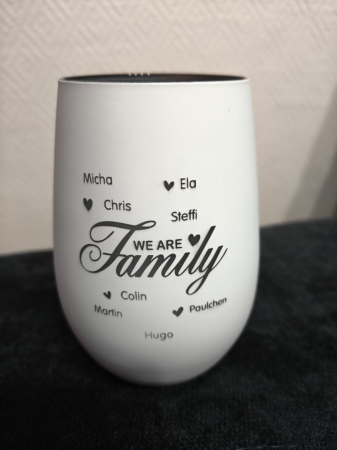 Customer photo review of We are Family - Familien-Windlicht