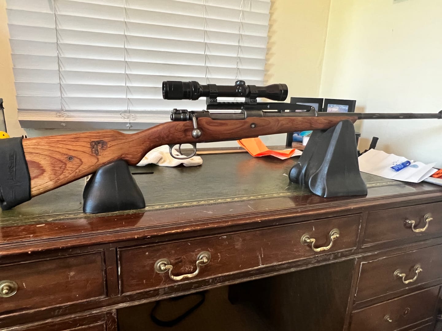 Customer photo review of Ultra Low-profile Mauser K98k NDT Scope Mount Gen 3 picatinny rail