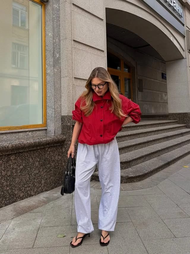 Customer photo review of Clara High-Neck Jacket