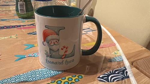 Customer photo review of Tasse Personalisiert - Weihnachtstasse 2