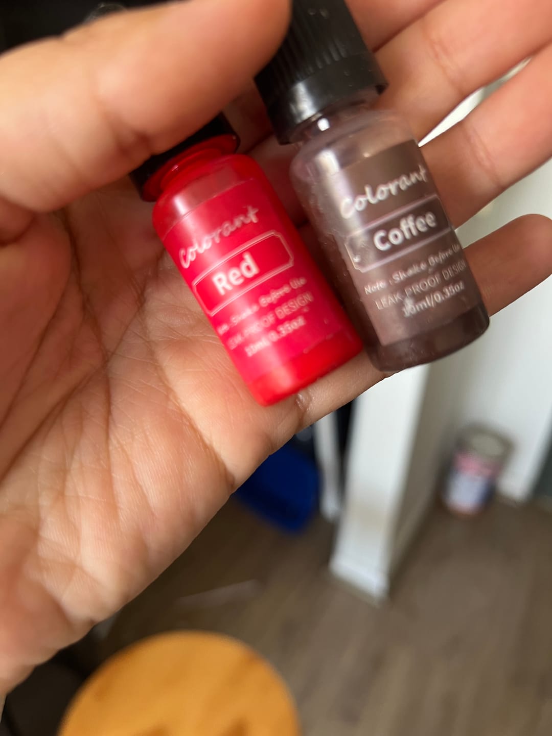 Customer photo review of Pigmento liquido