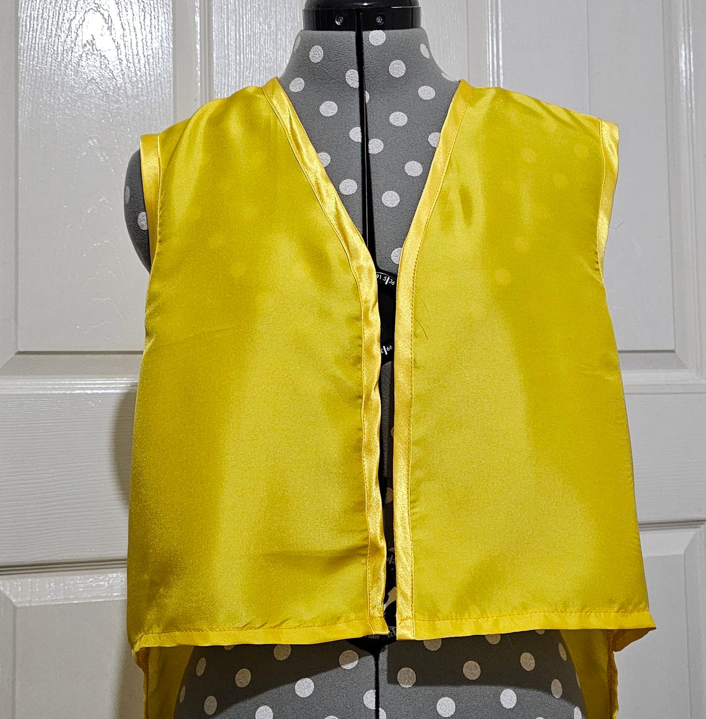 Customer photo review of Liquid Satin Fabric