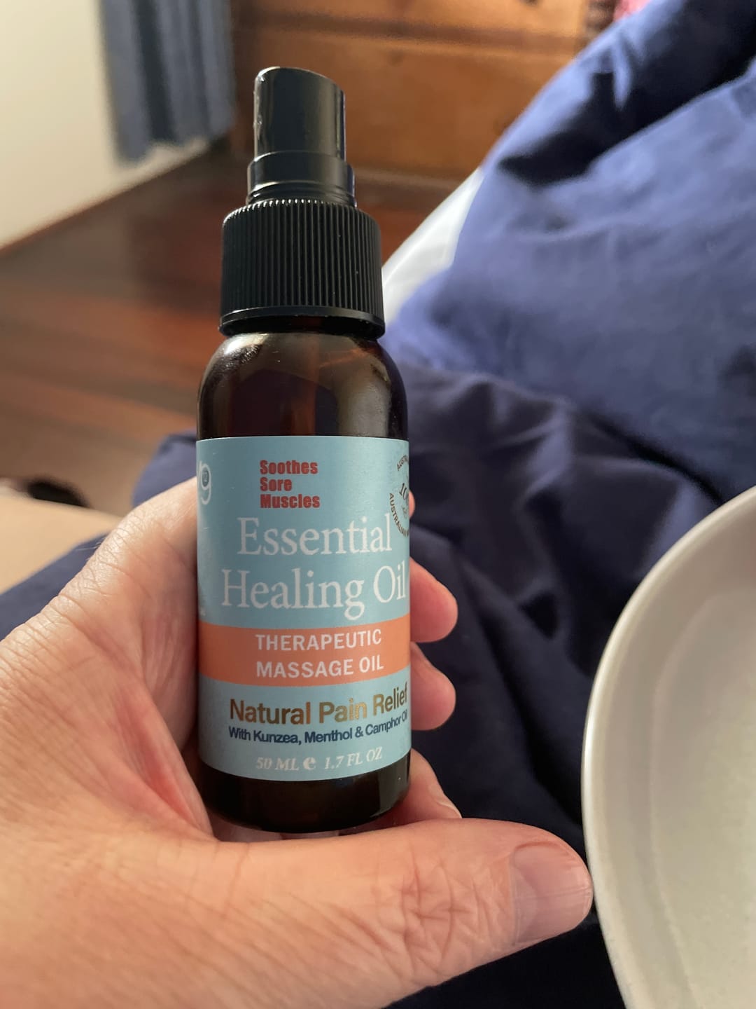 Customer photo review of Essential Healing Oil 50ml