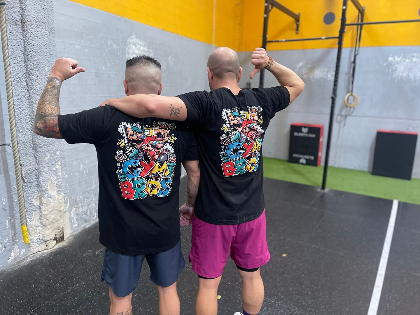 Customer photo review of GYMBROS - UNISEX