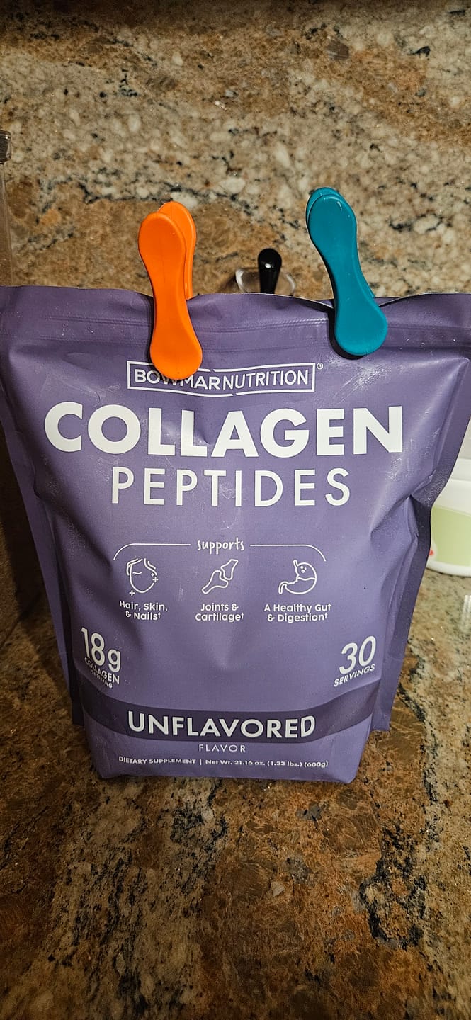 Customer photo review of Collagen Peptides