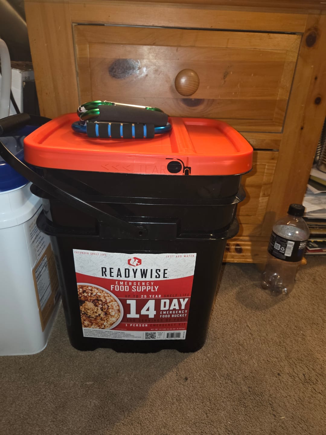 Customer photo review of 2 Week Emergency Food Supply