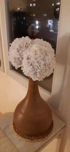 Customer photo review of Grande Hortensia (5 tiges) - Blanc