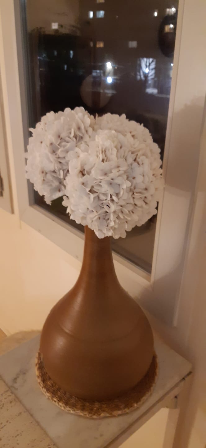 Customer photo review of Grande Hortensia (5 tiges) - Blanc