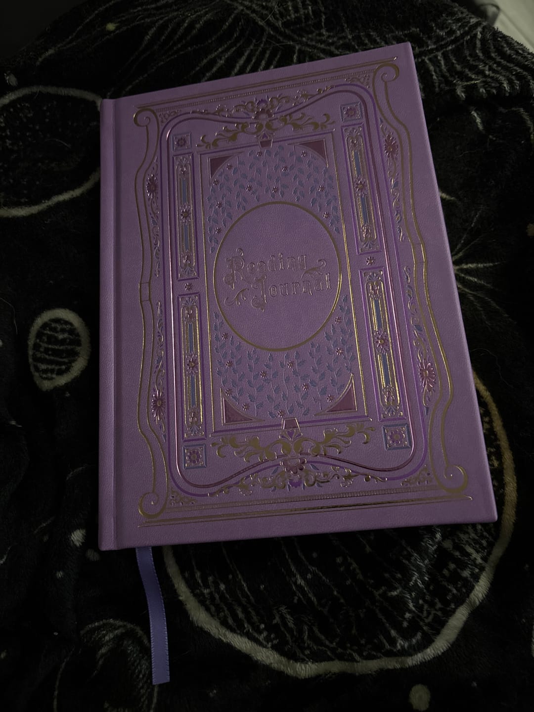 Customer photo review of Reading Journal - Wisteria