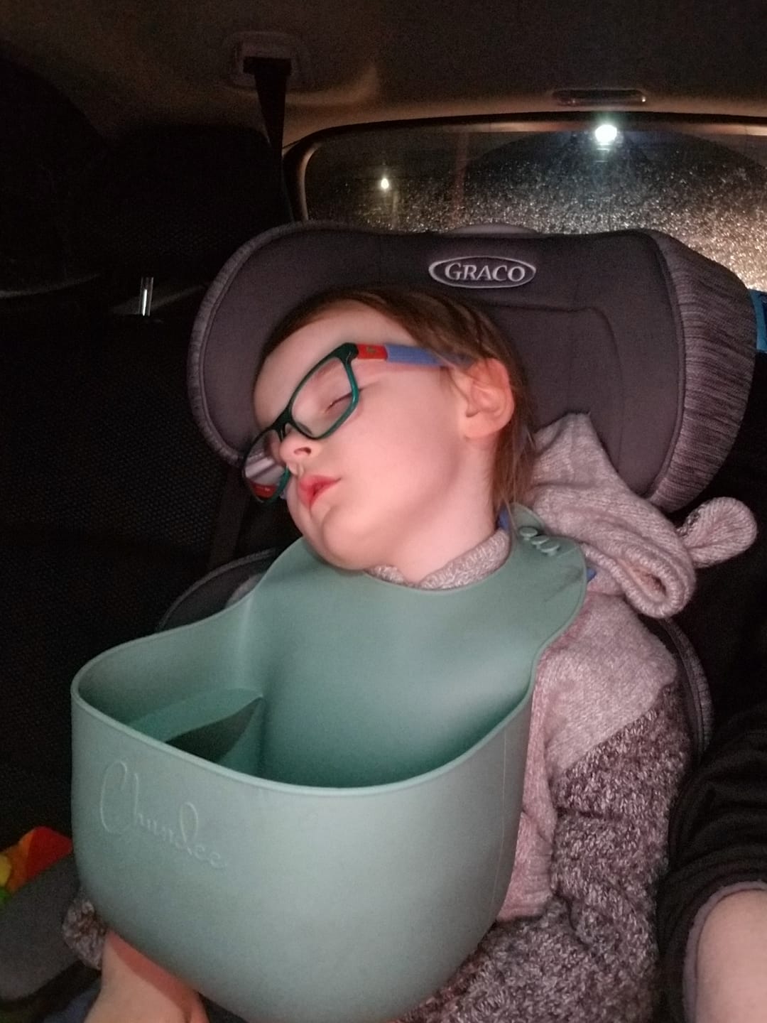 Customer photo review of Green Chundee Bib