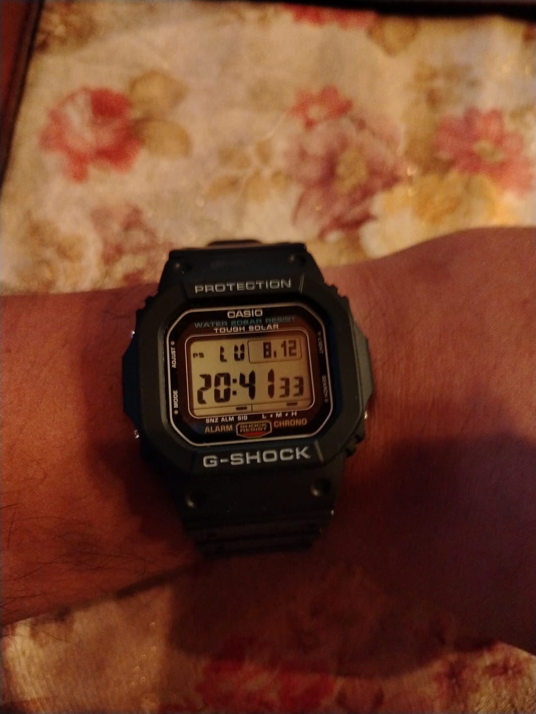 Customer photo review of Reloj Casio G-Shock Vintage G-5600UE-1 Tough Solar