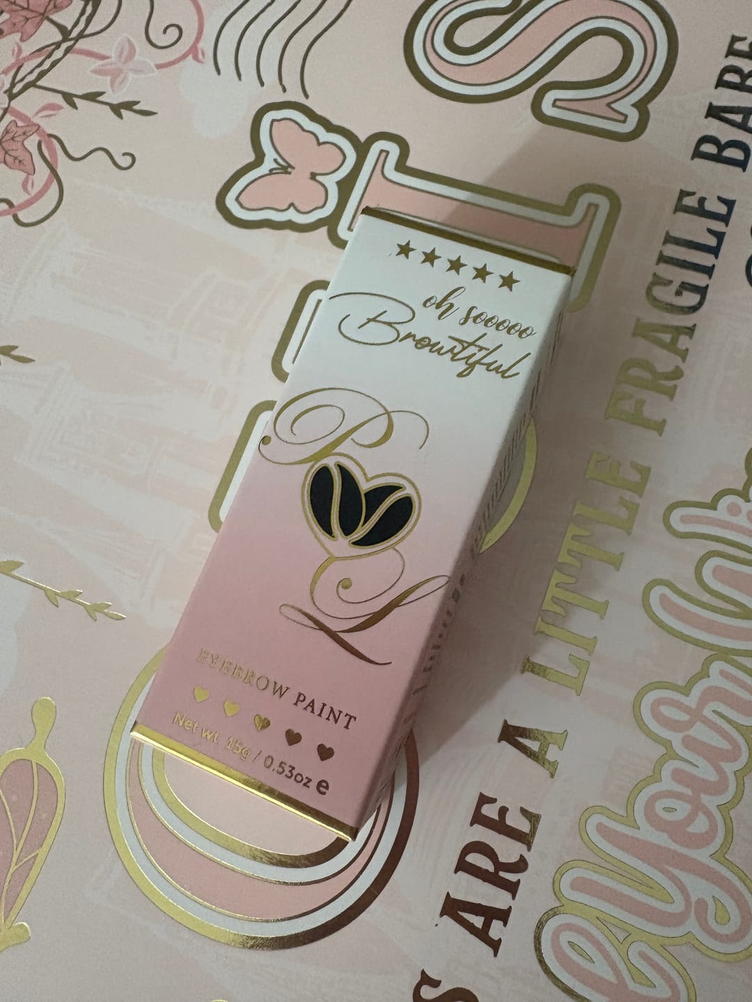 Customer photo review of P.Louise Eyebrow Paint