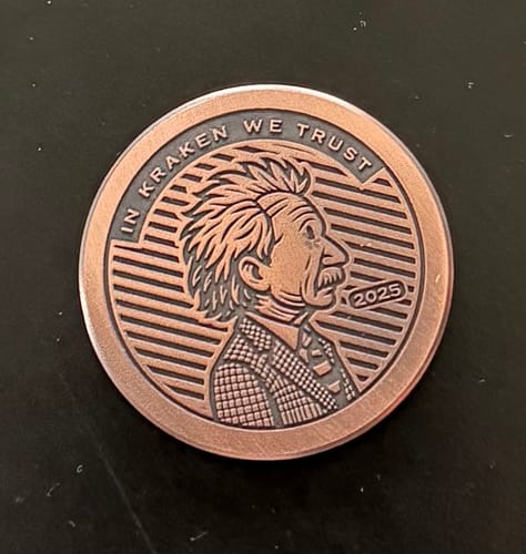 Customer photo review of The Relativity Penny - Copper Edition