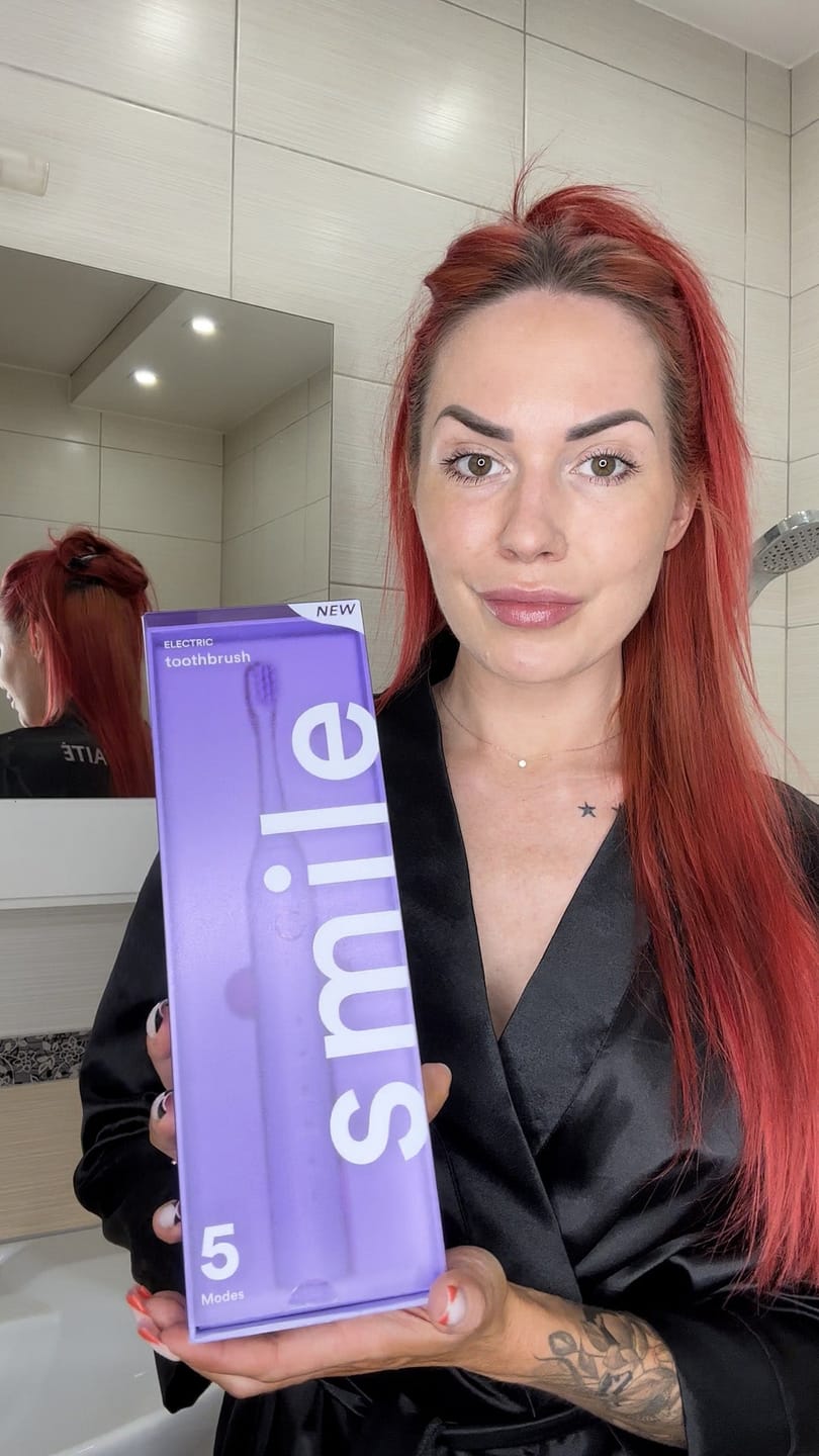 Customer photo review of Smile™ Elektrinis Dantų Šepetėlis